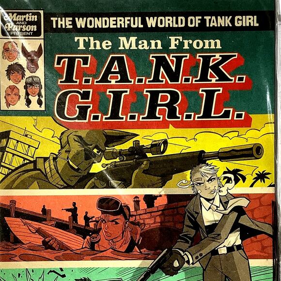Wonderful World of Tank Girl #3, Feb. 2018, Titan Maran and Parsen Comics - Picture 1 of 4